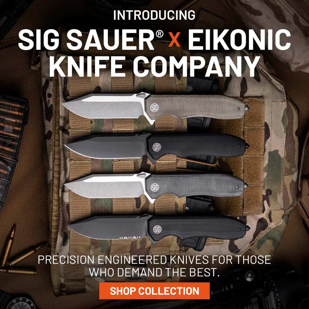 SIG SAUER X EIKONIC – EIKONIC Knife Company